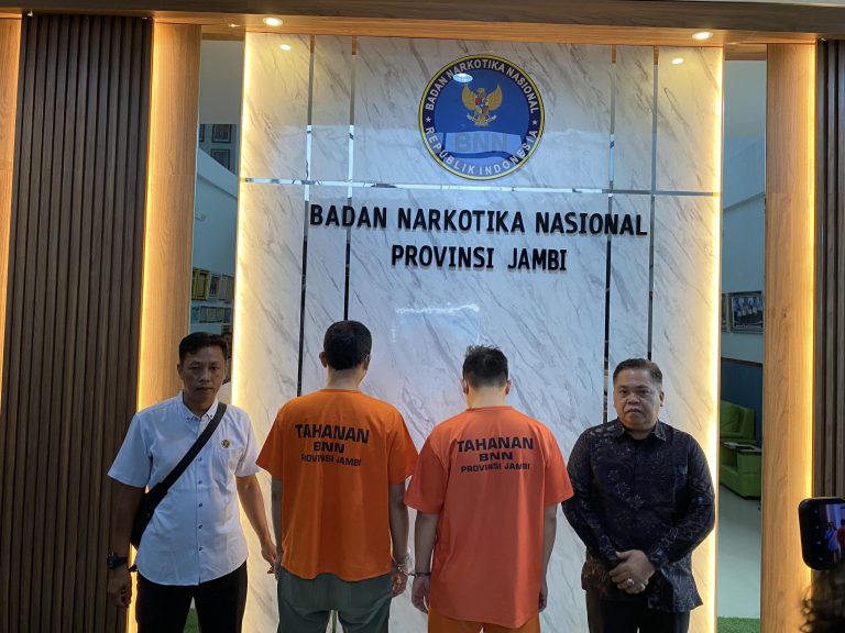 Gagalkan Peredaran 25 Kilo Gram Sabu, BNNP Jambi Buru Jaringan Medan-Jambi