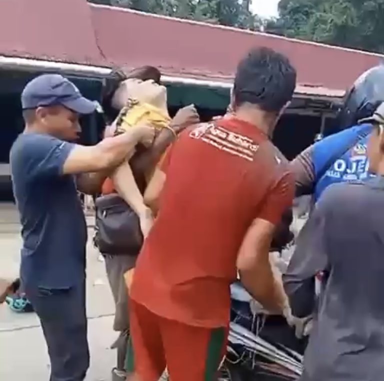 Dua Orang Ditusuk di Pasar Angso Duo Jambi