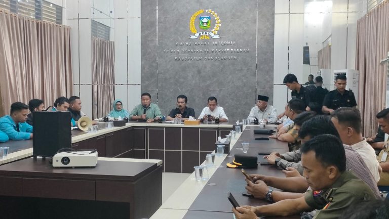 Mahasiswa Minta DPRD Sarolangun Hentikan MBG dan Angkutan Batu Bara