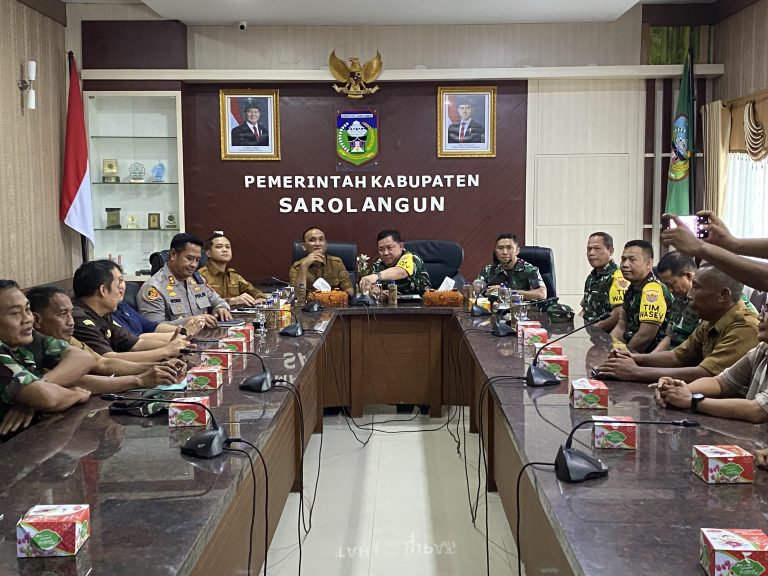 Bupati Sarolangun Sambut Kunjungan Tim Wasev Mabes TNI