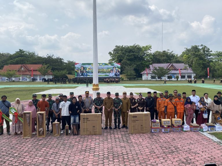 Karya Bakti Skala Besar TNI Resmi Ditutup