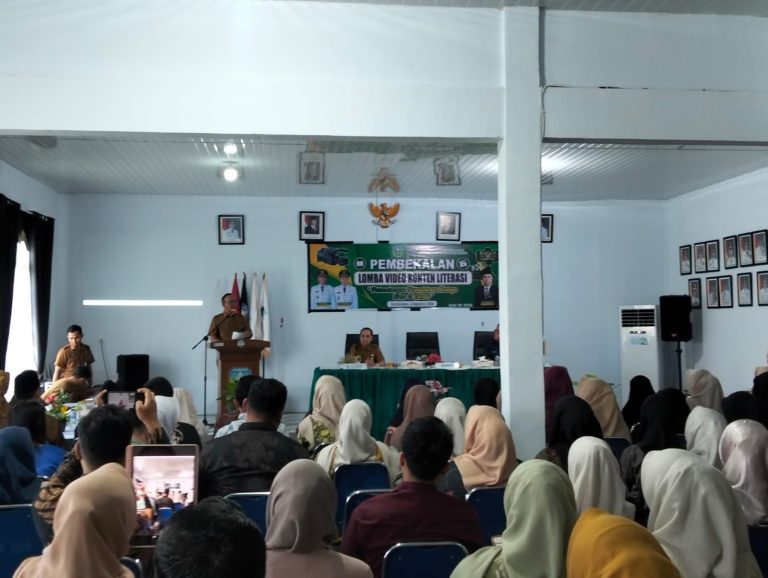 Pemkab Sarolangun Gelar Lomba Video Konten Literasi