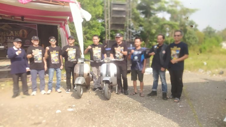 Bupati Sarolangun hadiri kegiatan Vespa kajang lako seprovinsi Jambi