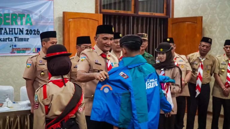 Kontingen Pramuka Sarolangun Dilepas Menuju Jambore Nasional 2026